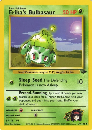 Erika's Bulbasaur, Gym Challenge #39