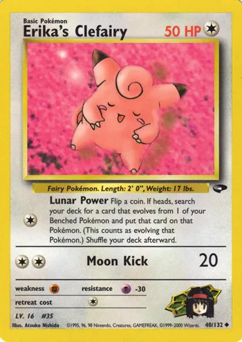 Erika's Clefairy, Gym Challenge #40