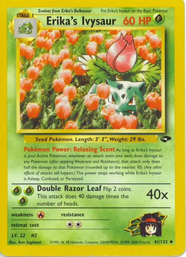 Erika's Ivysaur, Gym Challenge #41