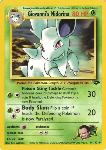 Giovanni's Nidorina, Gym Challenge #44