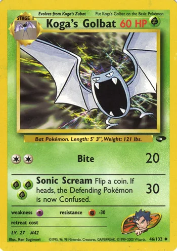 Koga's Golbat, Gym Challenge #46