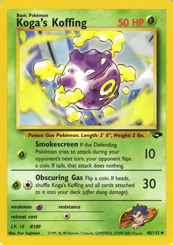 Koga's Koffing, Gym Challenge #48