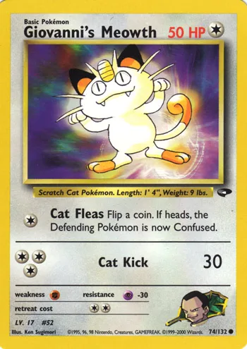 Giovanni's Meowth, Gym Challenge #74