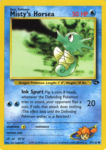 Misty's Horsea, Gym Challenge #87