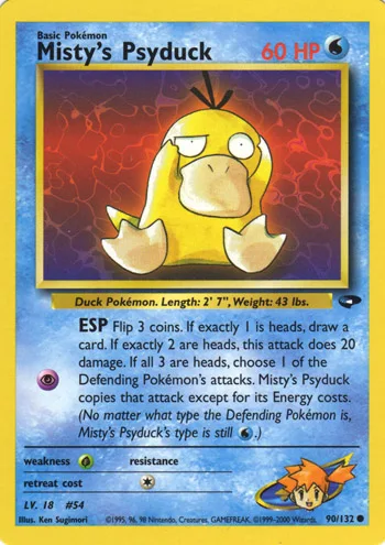 Misty's Psyduck, Gym Challenge #90