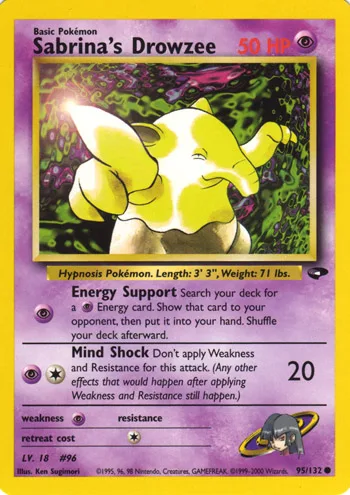 Sabrina's Drowzee, Gym Challenge #95