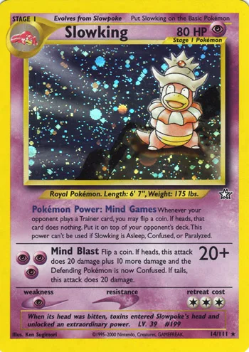Slowking Holo, Neo Genesis #14