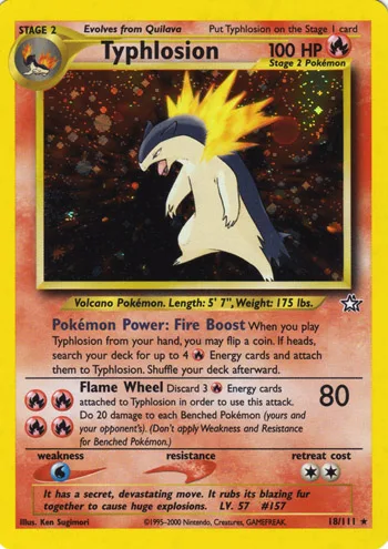 Typhlosion Holo