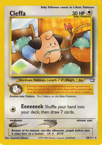 Cleffa, Neo Genesis #20