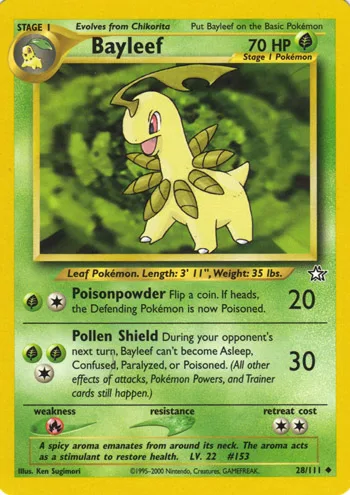 Bayleef, Neo Genesis #28