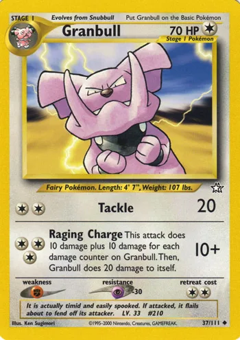 Granbull, Neo Genesis #37