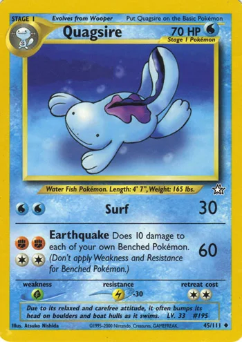 Quagsire, Neo Genesis #45