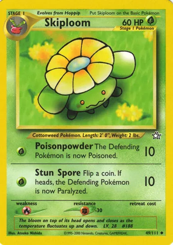 Skiploom, Neo Genesis #49