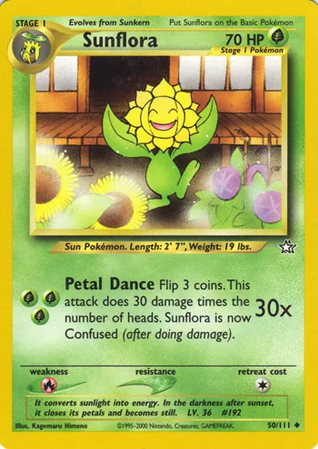 Sunflora, Neo Genesis #50