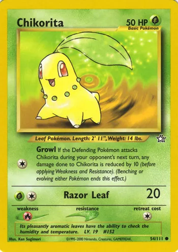Chikorita, Neo Genesis #54