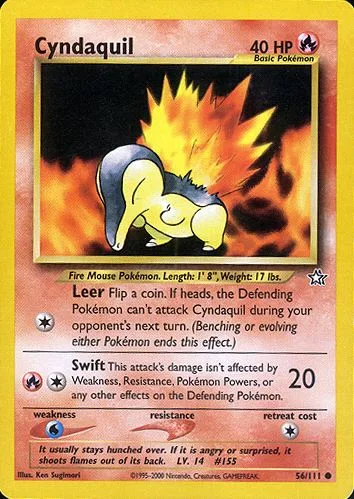 Cyndaquil, Neo Genesis #56