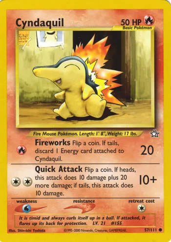 Cyndaquil, Neo Genesis #57