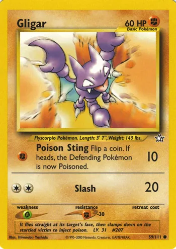 Gligar, Neo Genesis #59