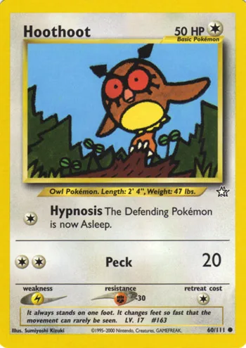 Hoothoot, Neo Genesis #60