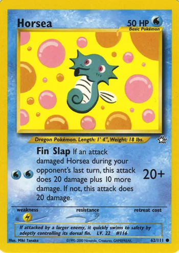 Horsea, Neo Genesis #62