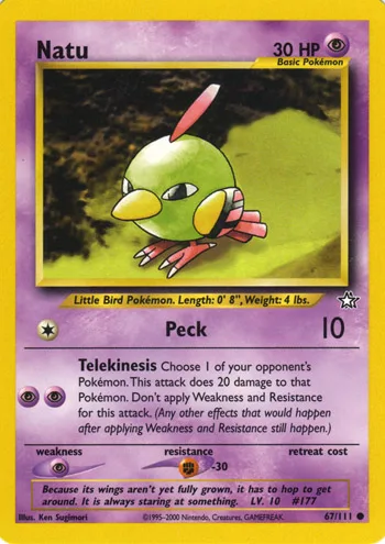 Natu, Neo Genesis #67