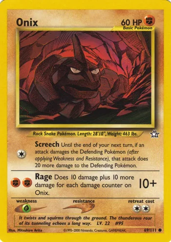 Onix, Neo Genesis #69