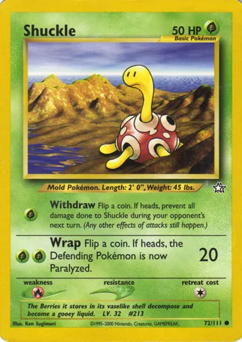 Shuckle, Neo Genesis #72
