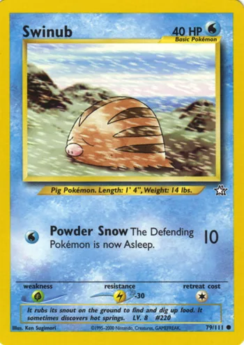 Swinub, Neo Genesis #79