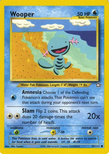 Wooper, Neo Genesis #82