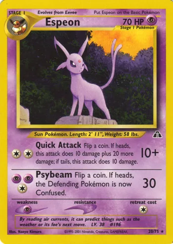 Espeon, Neo Discovery #20