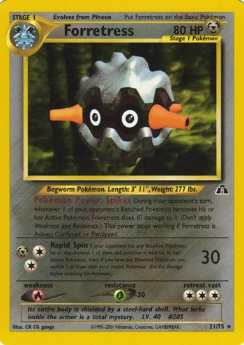 Forretress, Neo Discovery #21