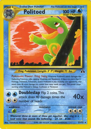 Politoed, Neo Discovery #27