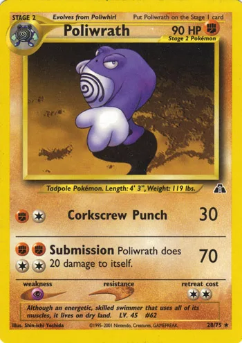 Poliwrath, Neo Discovery #28