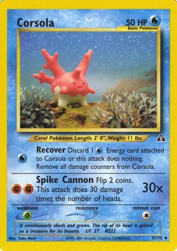 Corsola, Neo Discovery #37