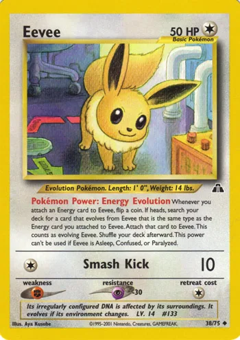 Eevee, Neo Discovery #38