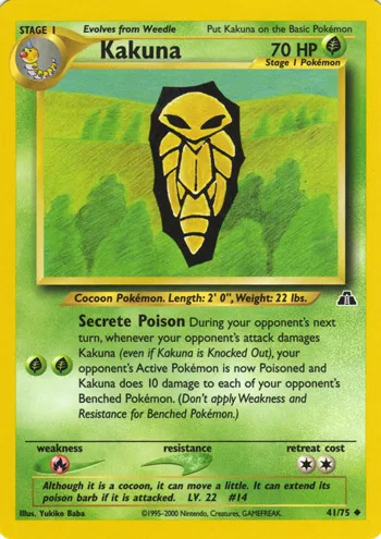 Kakuna, Neo Discovery #41