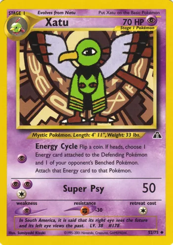 Xatu, Neo Discovery #52
