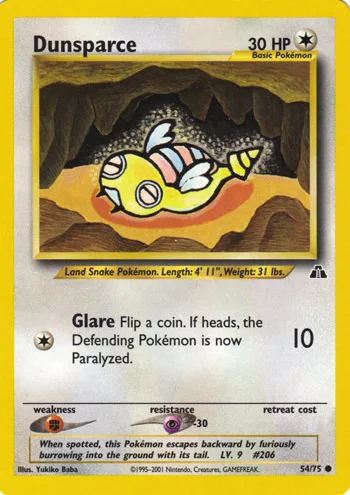 Dunsparce, Neo Discovery #54