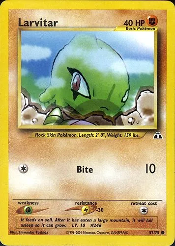 Larvitar, Neo Discovery #57