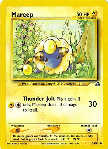 Mareep, Neo Discovery #58