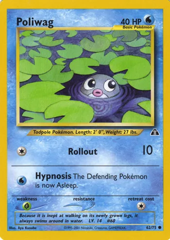 Poliwag, Neo Discovery #62