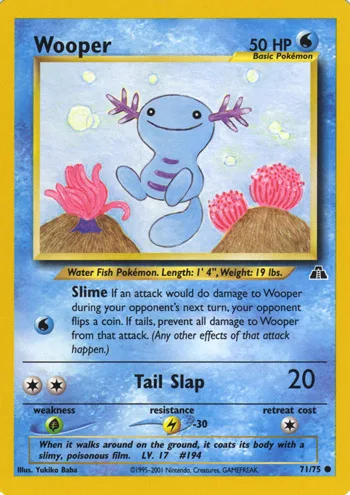 Wooper, Neo Discovery #71