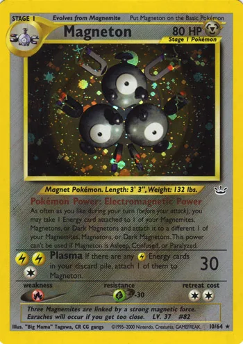 Magneton Holo, Neo Revelation #10