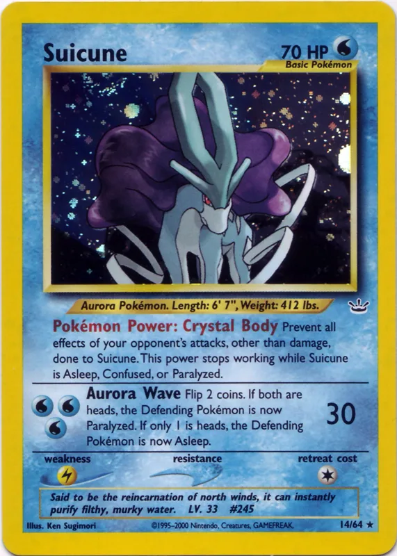 Suicune Holo
