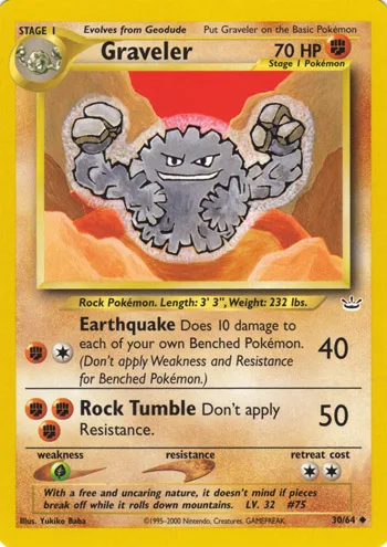 Graveler, Neo Revelation #30