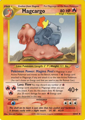 Magcargo, Neo Revelation #33