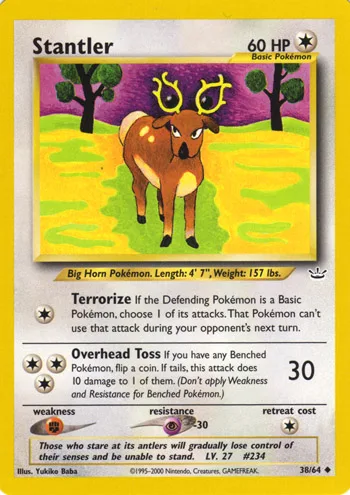 Stantler, Neo Revelation #38