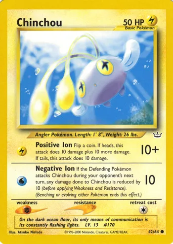 Chinchou, Neo Revelation #42
