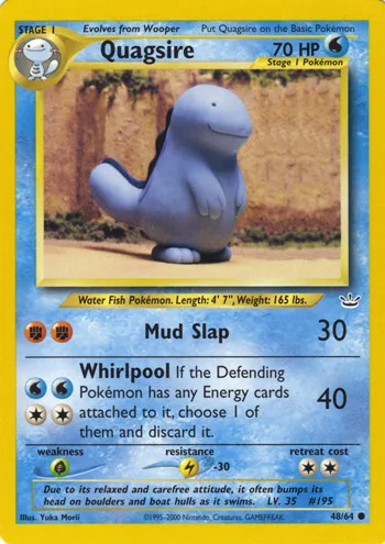 Quagsire, Neo Revelation #48