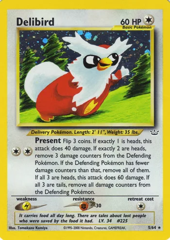 Delibird Holo, Neo Revelation #5